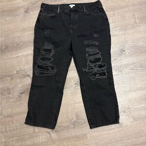 Forever 21 Distressed Jeans